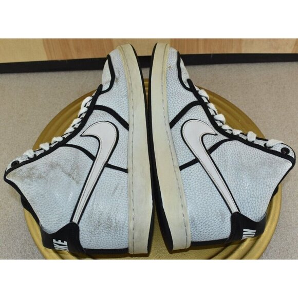 Nike Vandal High Men's Shoes Size 9 White/Black Basketball Sneakers 621187-100 - Picture 7 of 14